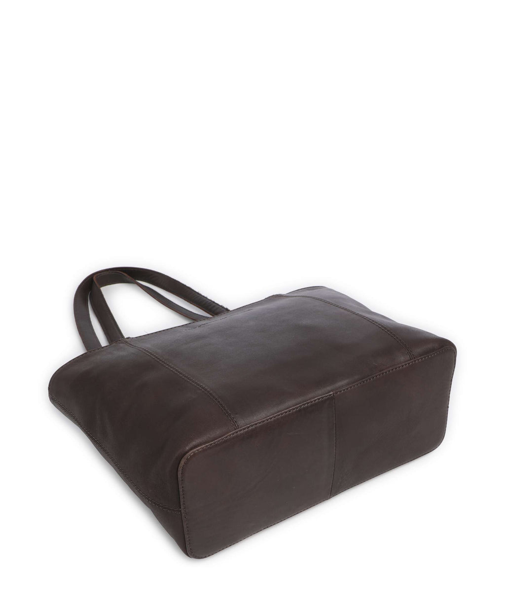 The Chesterfield Brand Wax Pull Up Cow Anira Tote bag brown