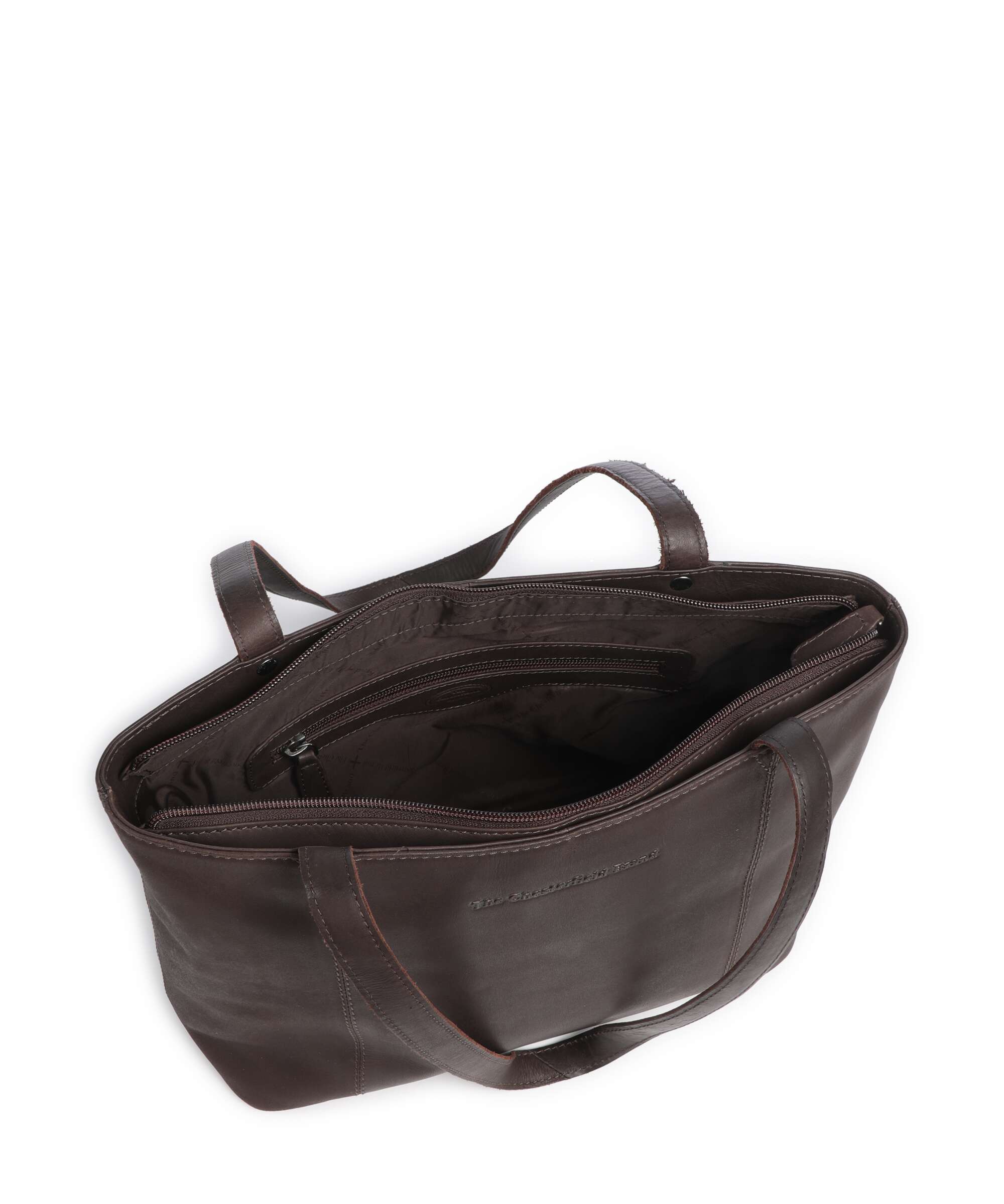The Chesterfield Brand Wax Pull Up Cow Anira Tote bag brown