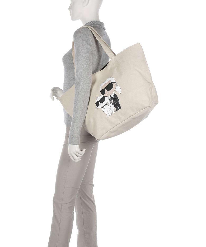 Karl Lagerfeld K/Ikonik 2.0 Tote bag offwhite