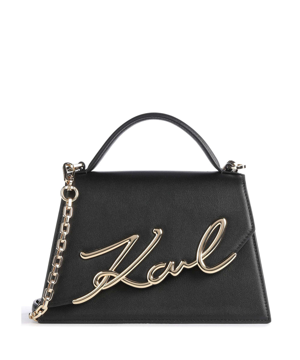 Karl Lagerfeld K/Signature Medium Handbag black/gold