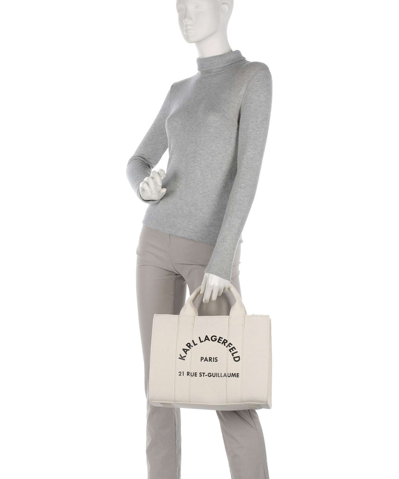 Karl Lagerfeld K/Rue St Guillaume Medium Handbag natural