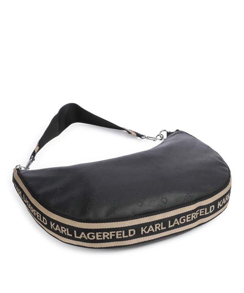 Karl Lagerfeld K/Moon Medium Hobo bag black