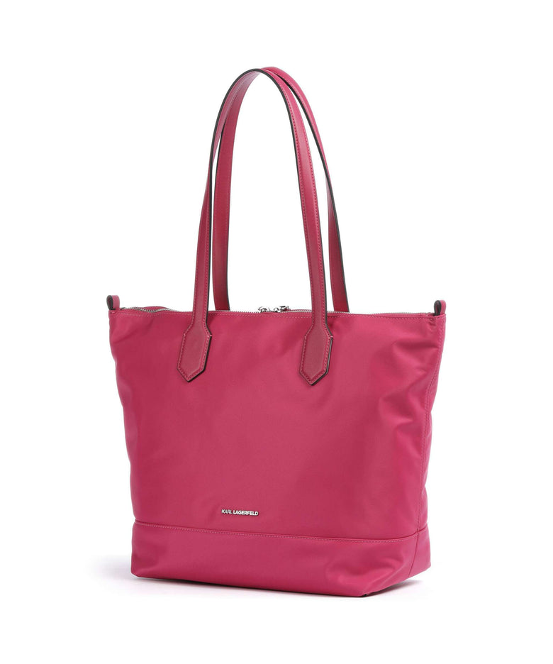 Karl Lagerfeld K/Signature Medium Tote bag persian red