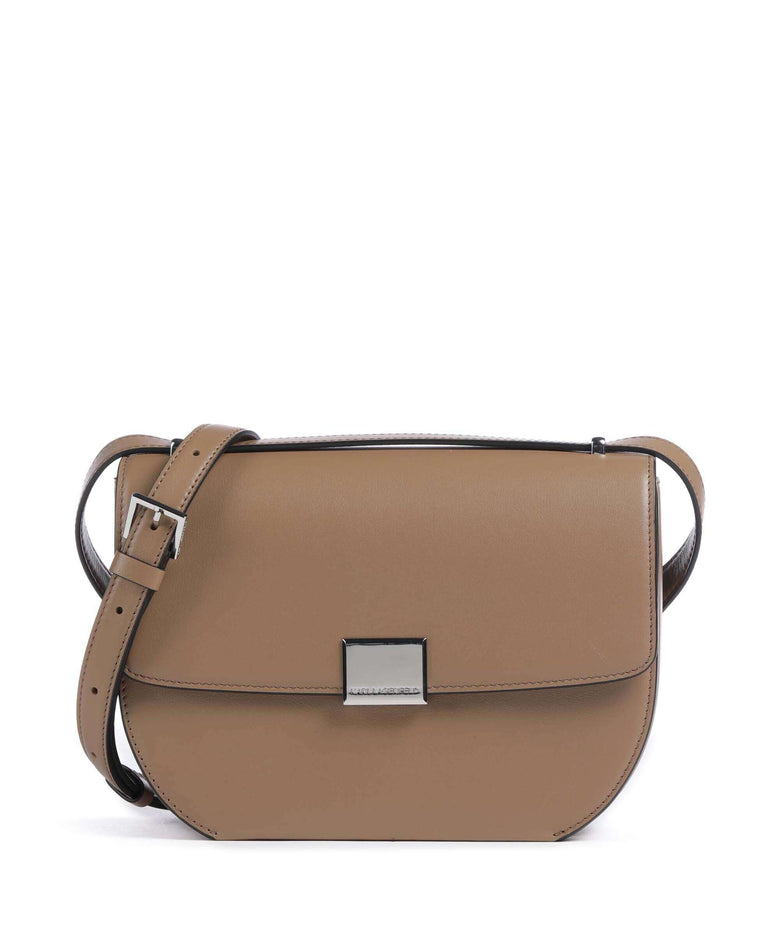 Karl Lagerfeld K/Forever Medium Shoulder bag mushroom brown