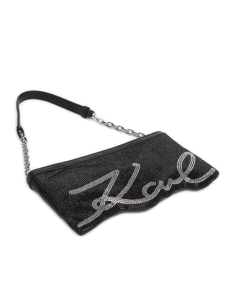 Karl Lagerfeld K/Evening Signature Shoulder bag black