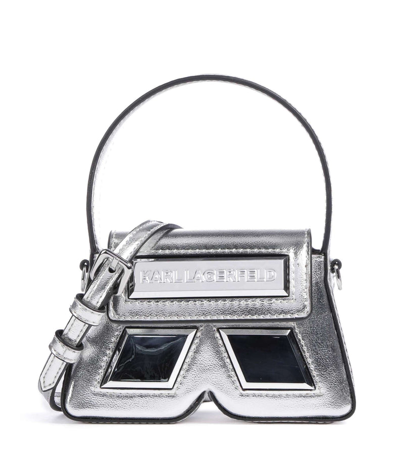 Karl Lagerfeld Ikon K Crossbody bag silver