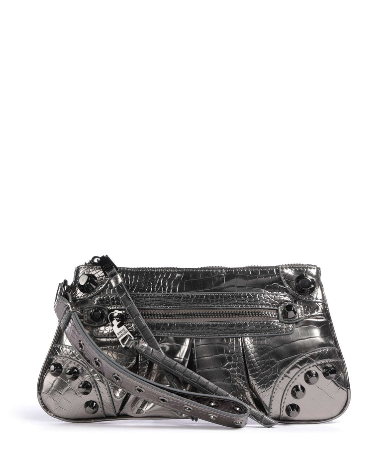 Steve Madden BDOVA Clutch bag pewter