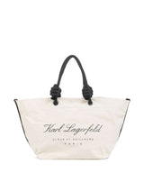 Karl Lagerfeld Hotel Karl Tote bag natural