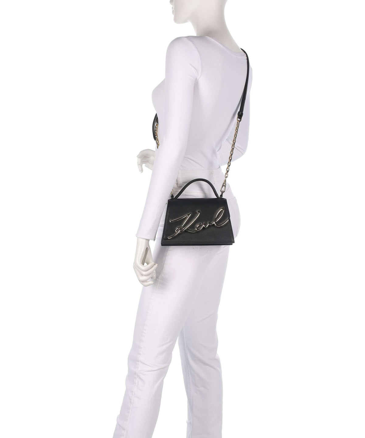 Karl Lagerfeld K/Signature 2.0 Handbag black/gold