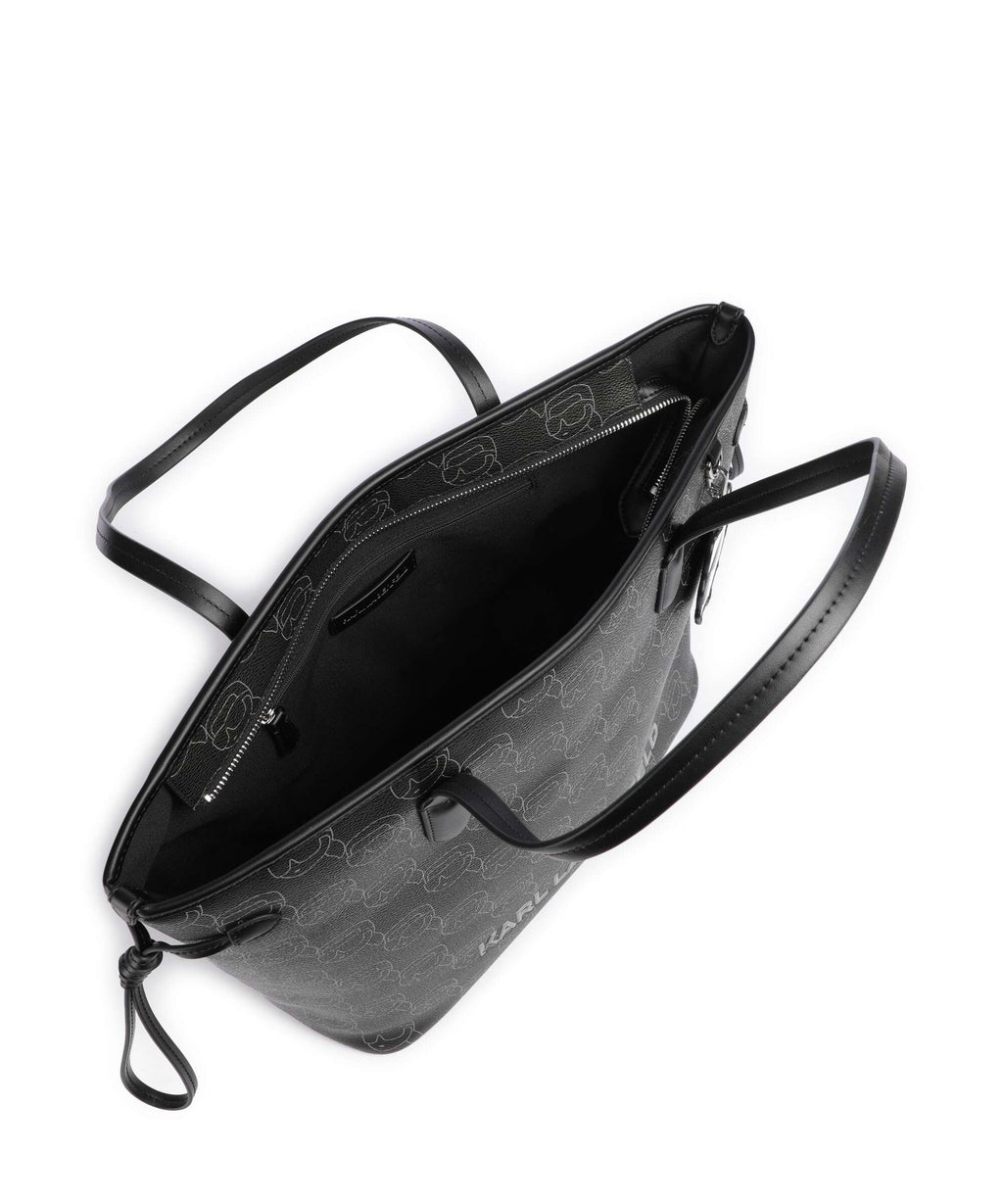 Karl Lagerfeld Ikon Mono Tote bag black