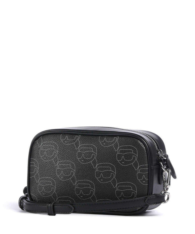 Karl Lagerfeld Ikon Mono Crossbody bag black
