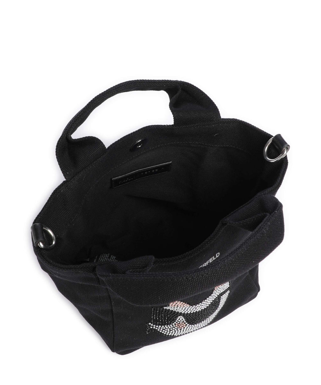 Karl Lagerfeld Ikon Mini Handbag black