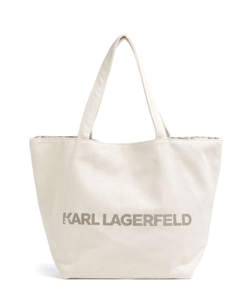 Karl Lagerfeld K/Monogram Torba na zakupy natural