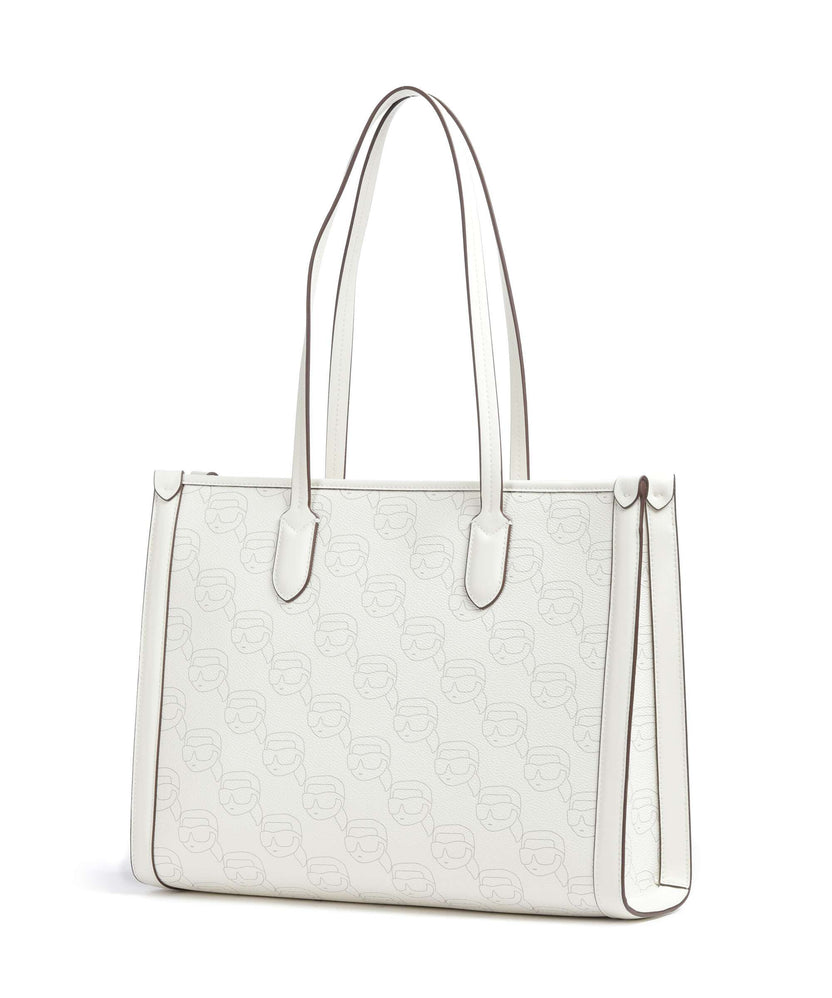 Karl Lagerfeld K/Ikonik Mono Tote bag offwhite