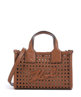 Karl Lagerfeld K/Skuare Small Torebka dark tan