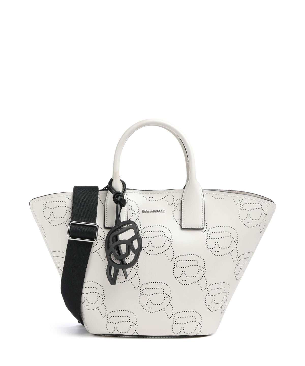 Karl Lagerfeld K/Ikonik Handbag offwhite