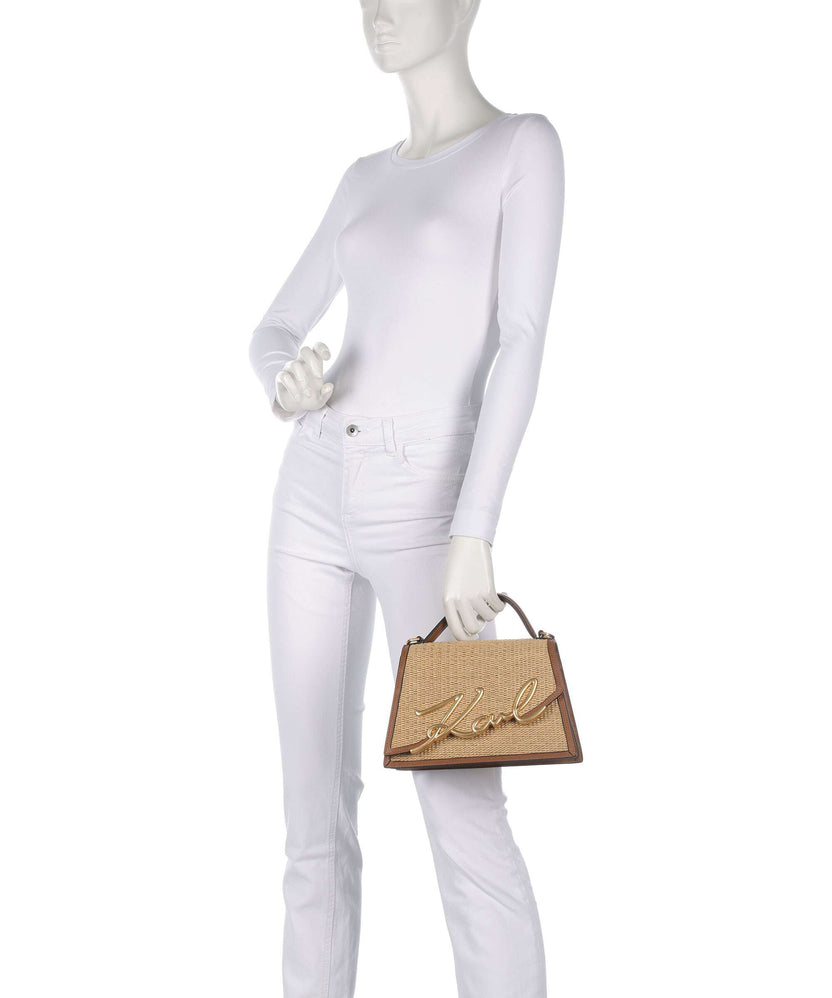 Karl Lagerfeld K/Signature 2.0 Handbag natural/tan