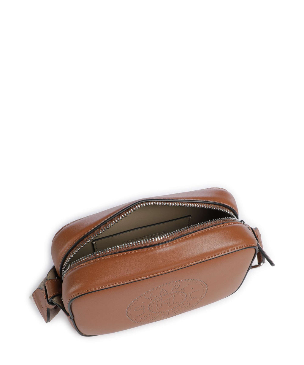 Karl Lagerfeld K/Circle Crossbody bag dark tan