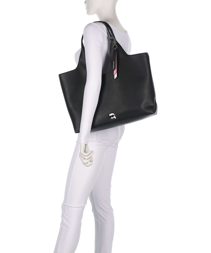 Karl Lagerfeld K/Ikon Large Tote bag black