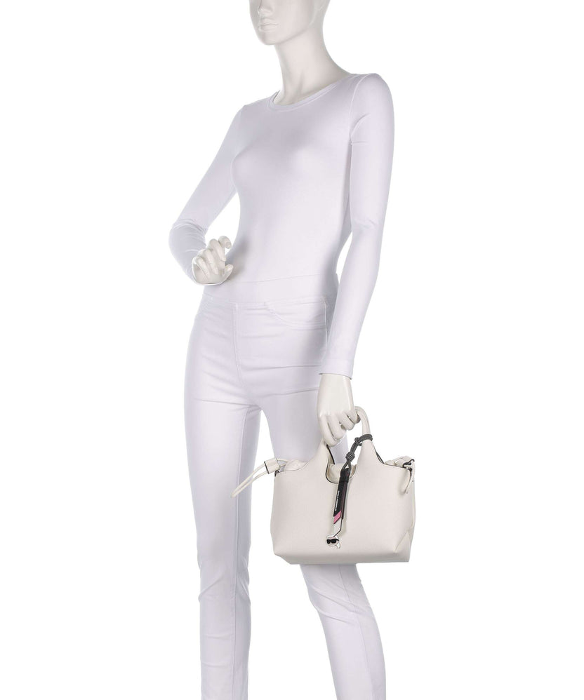 Karl Lagerfeld K/Ikon Small Handbag offwhite