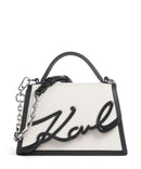Karl Lagerfeld K/Signature 2.0 Torebka white/black