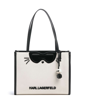 Karl Lagerfeld K/Ikon Choupette Torba na zakupy natural