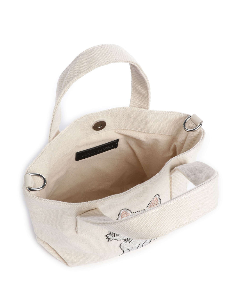 Karl Lagerfeld Ikon Choupette Small Handbag natural