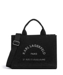 Karl Lagerfeld K/Rue St Guillaume Medium Torebka black embellishment