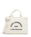 Karl Lagerfeld K/Rue St Guillaume Medium Torebka off white