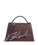 Karl Lagerfeld K/Signature 2.0 Medium Torebka windsor/burgundy