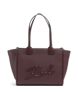 Karl Lagerfeld K/Skuare Medium Torba na zakupy windsor/burgundy