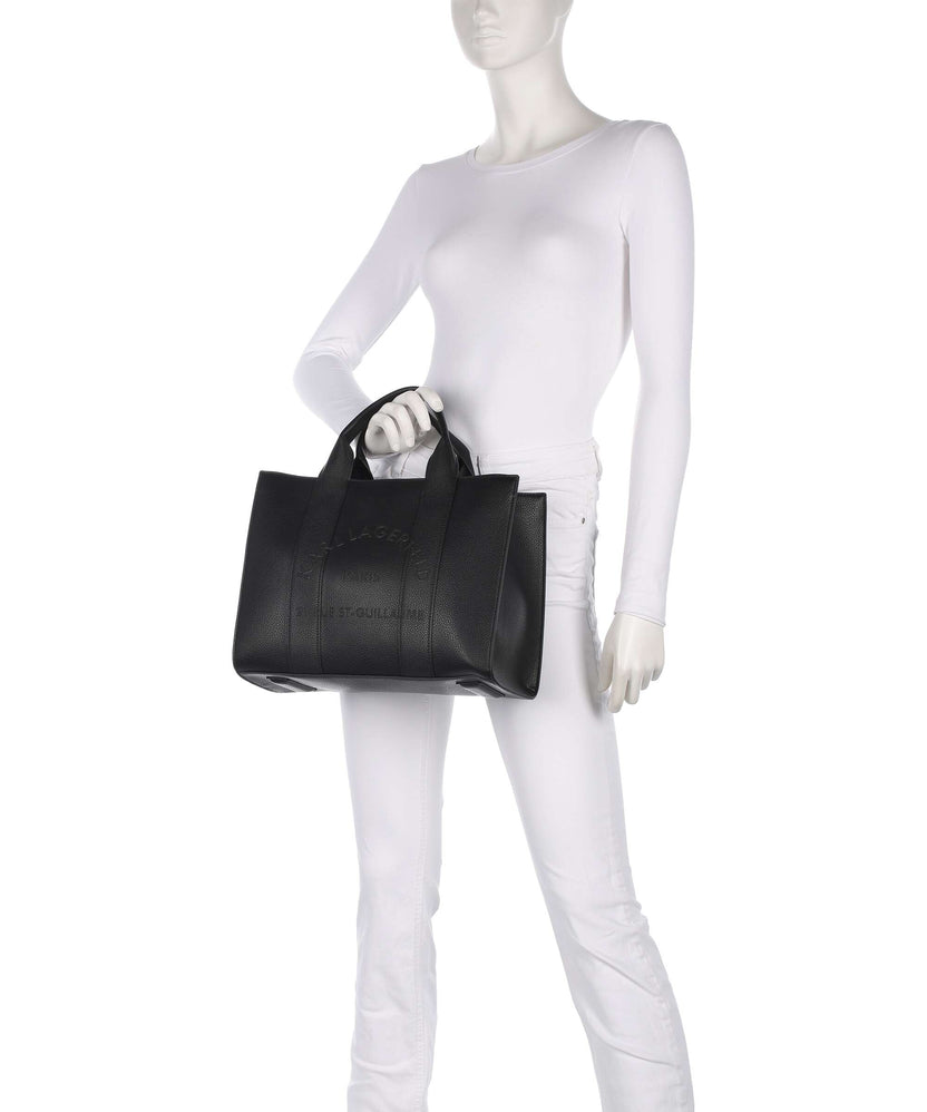Karl Lagerfeld K/Rue St Guillaume Medium Handbag black