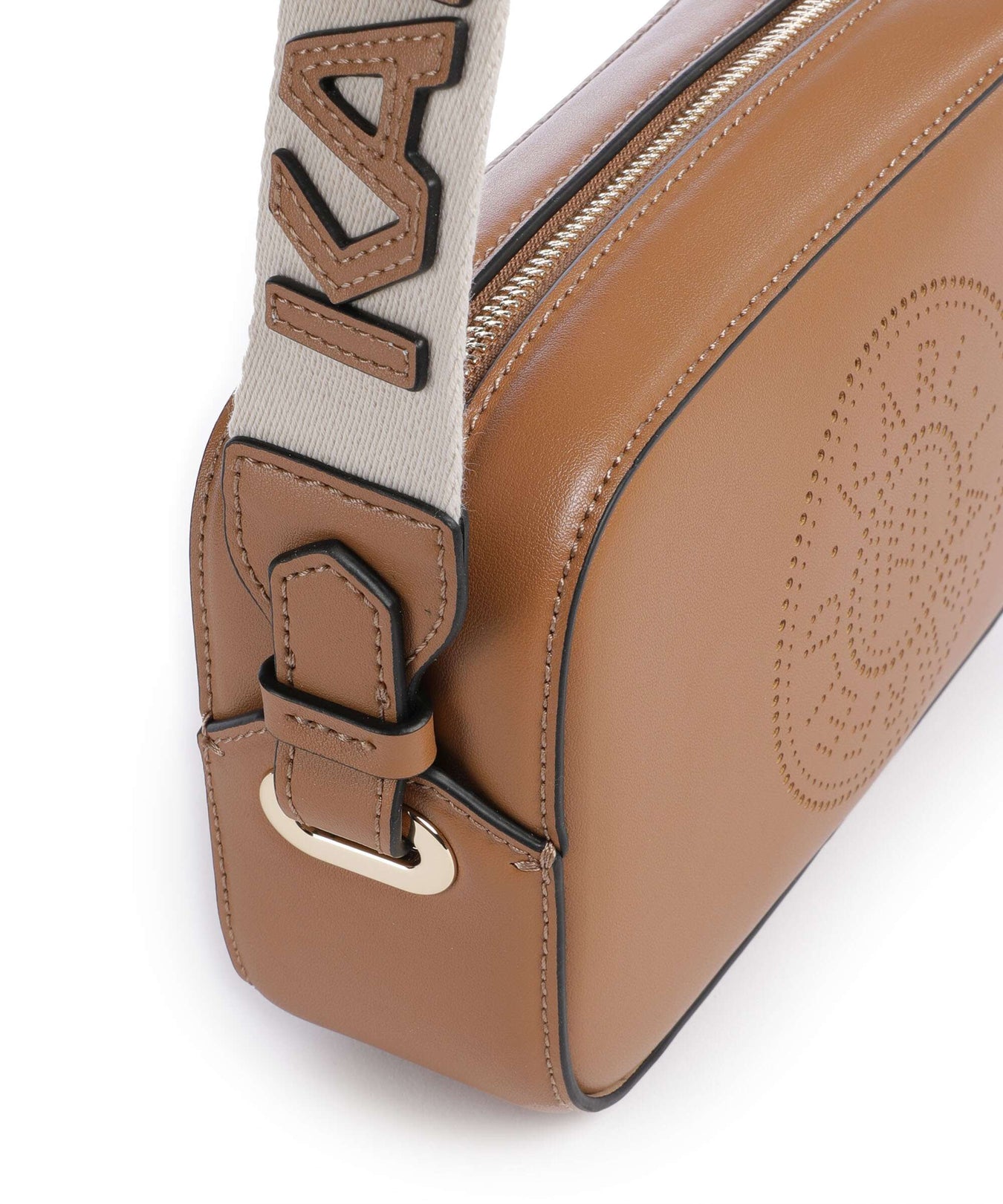 Karl Lagerfeld K/Circle Crossbody bag caramel