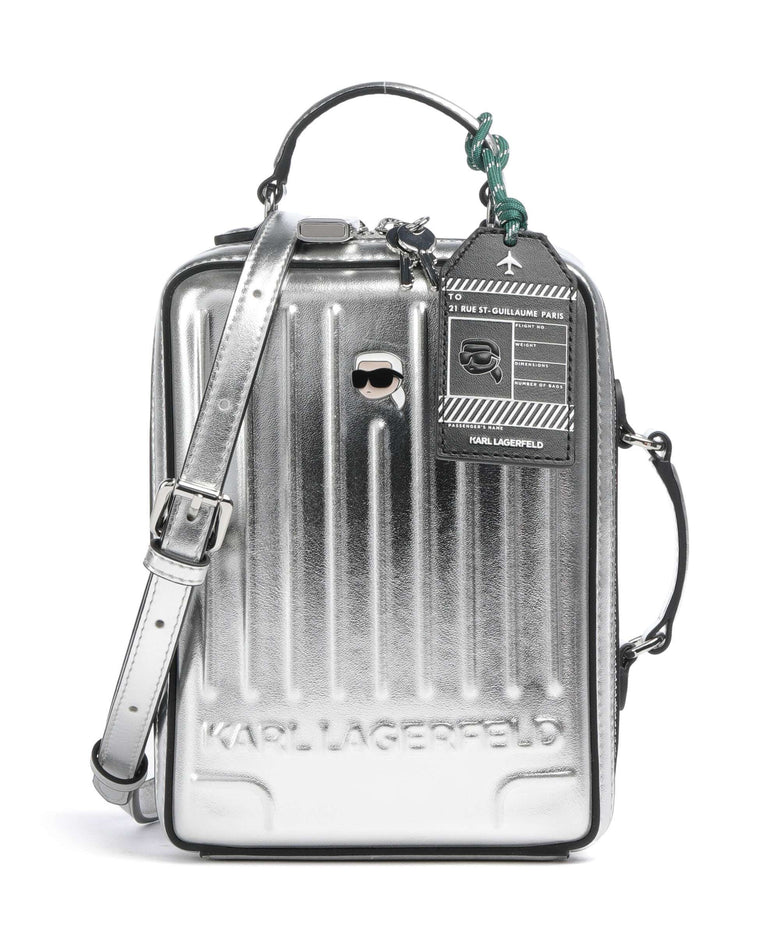 Karl Lagerfeld Ikon Crossbody bag silver