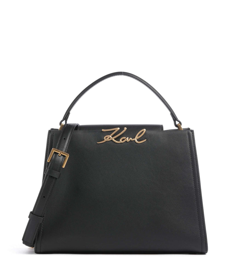 Karl Lagerfeld K/Signature Medium Handbag black/gold