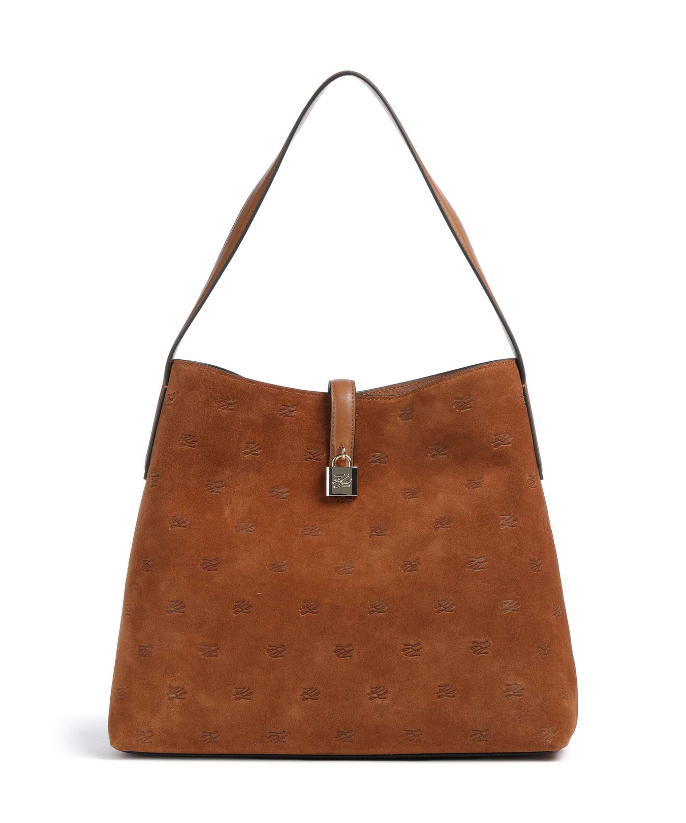 Karl Lagerfeld K/Autograph Hobo bag dark tan