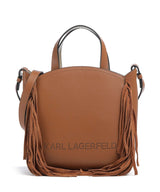 Karl Lagerfeld K/Circle Small Torebka dark tan