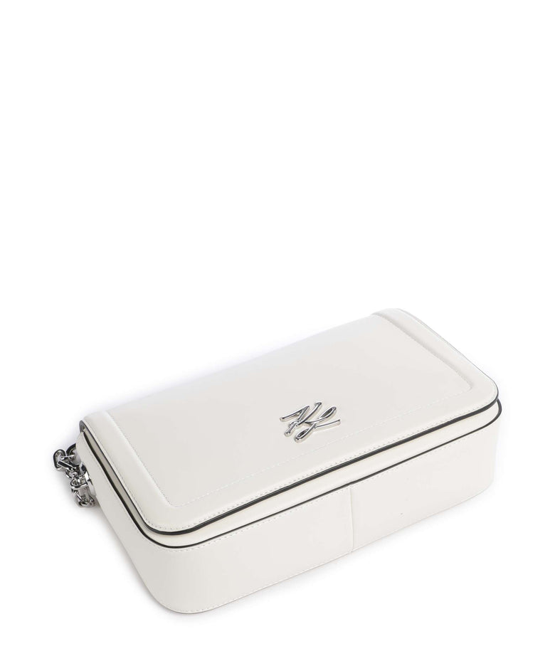 Karl Lagerfeld K/Autograph Medium Shoulder bag off white