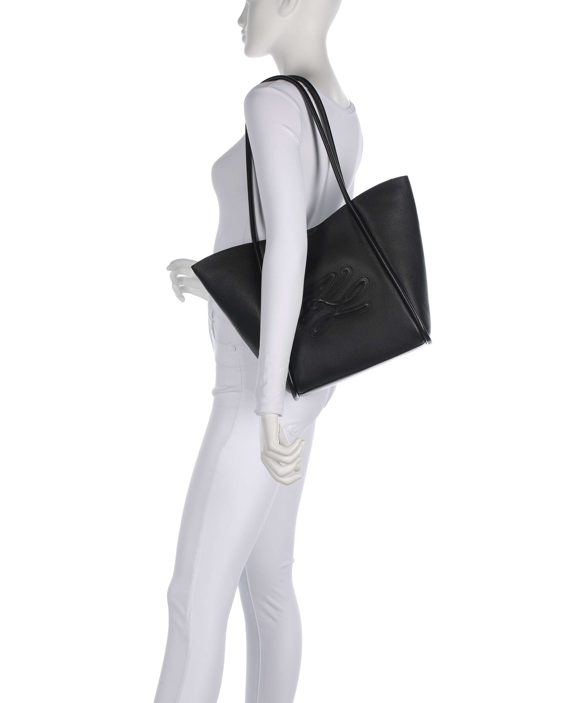 Karl Lagerfeld K/Autograph Medium Tote bag black/nickel