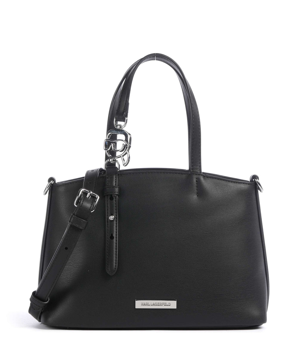 Karl Lagerfeld Ikon Smooth Handbag black