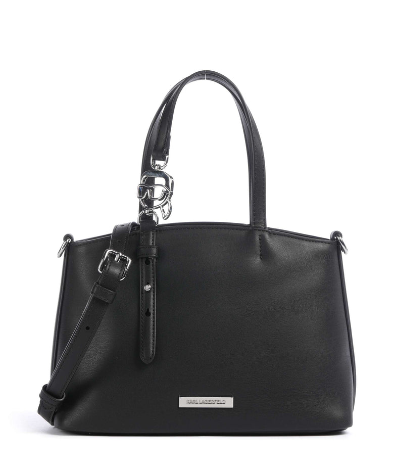 Karl Lagerfeld Ikon Smooth Handbag black