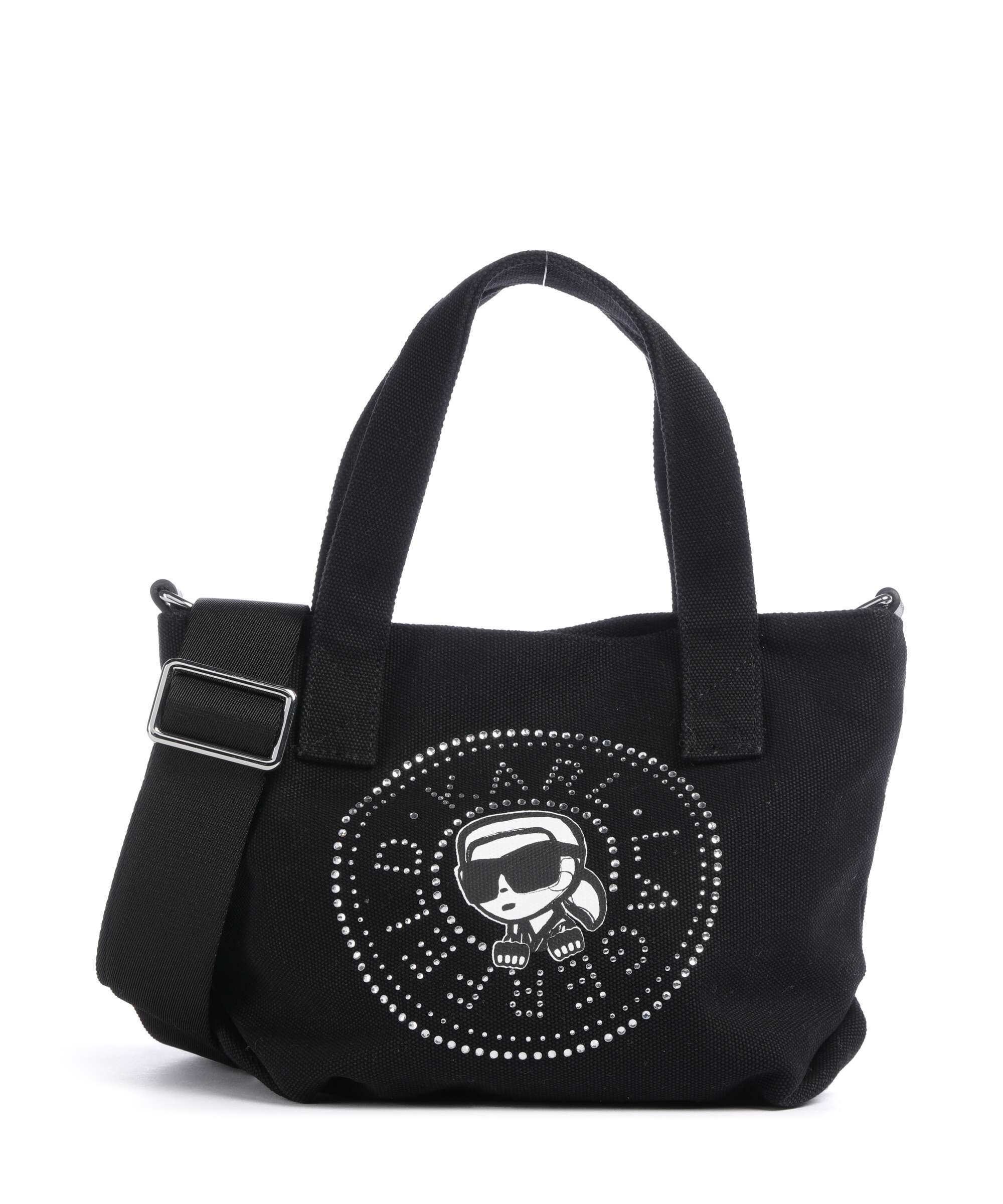 Karl Lagerfeld Ikon Circle Karl Small Handbag black