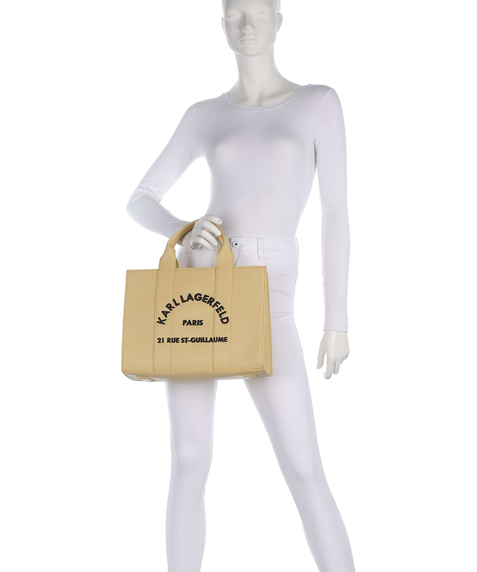 Karl Lagerfeld K/Rue St Guillaume Medium Handbag sunlight