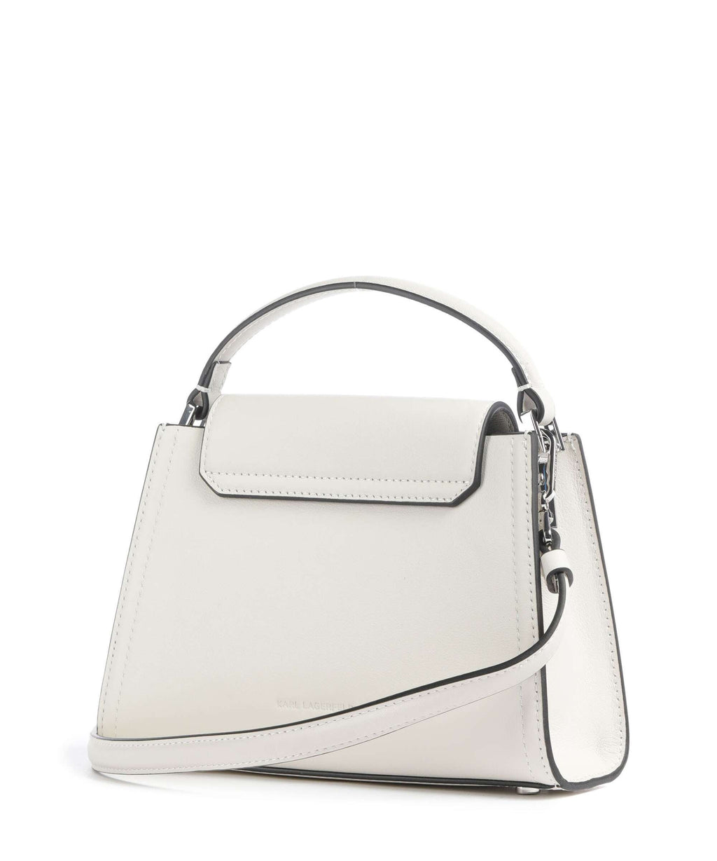 Karl Lagerfeld K/Signature Mini Handbag off white