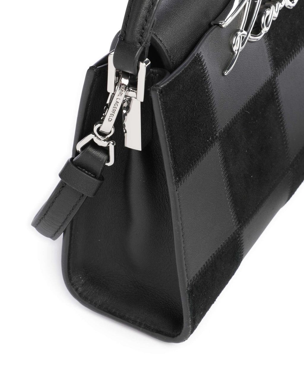 Karl Lagerfeld K/Signature Mini Handbag black nickel