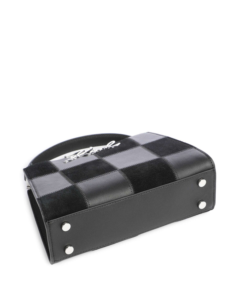 Karl Lagerfeld K/Signature Mini Handbag black nickel