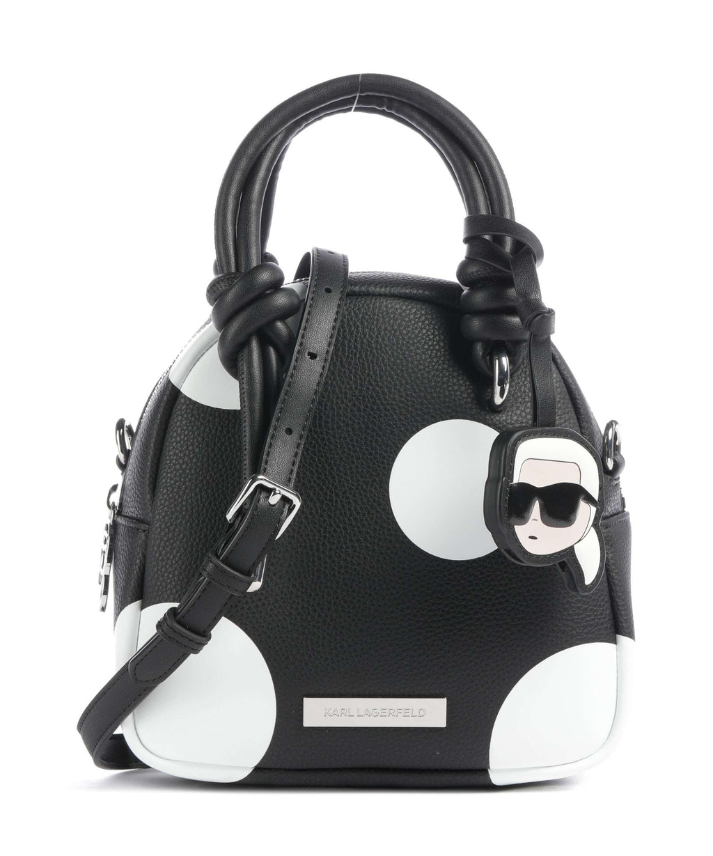 Karl Lagerfeld Ikon Handbag variable polka dot