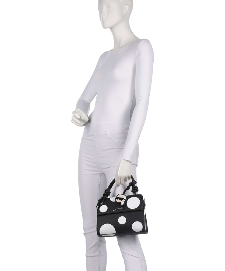Karl Lagerfeld Ikon Knots Handbag variable polka dot