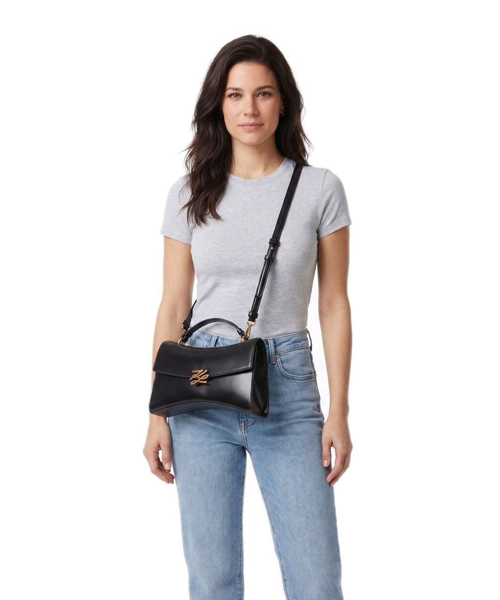 Karl Lagerfeld K/Autograph Crossbody bag black/gold