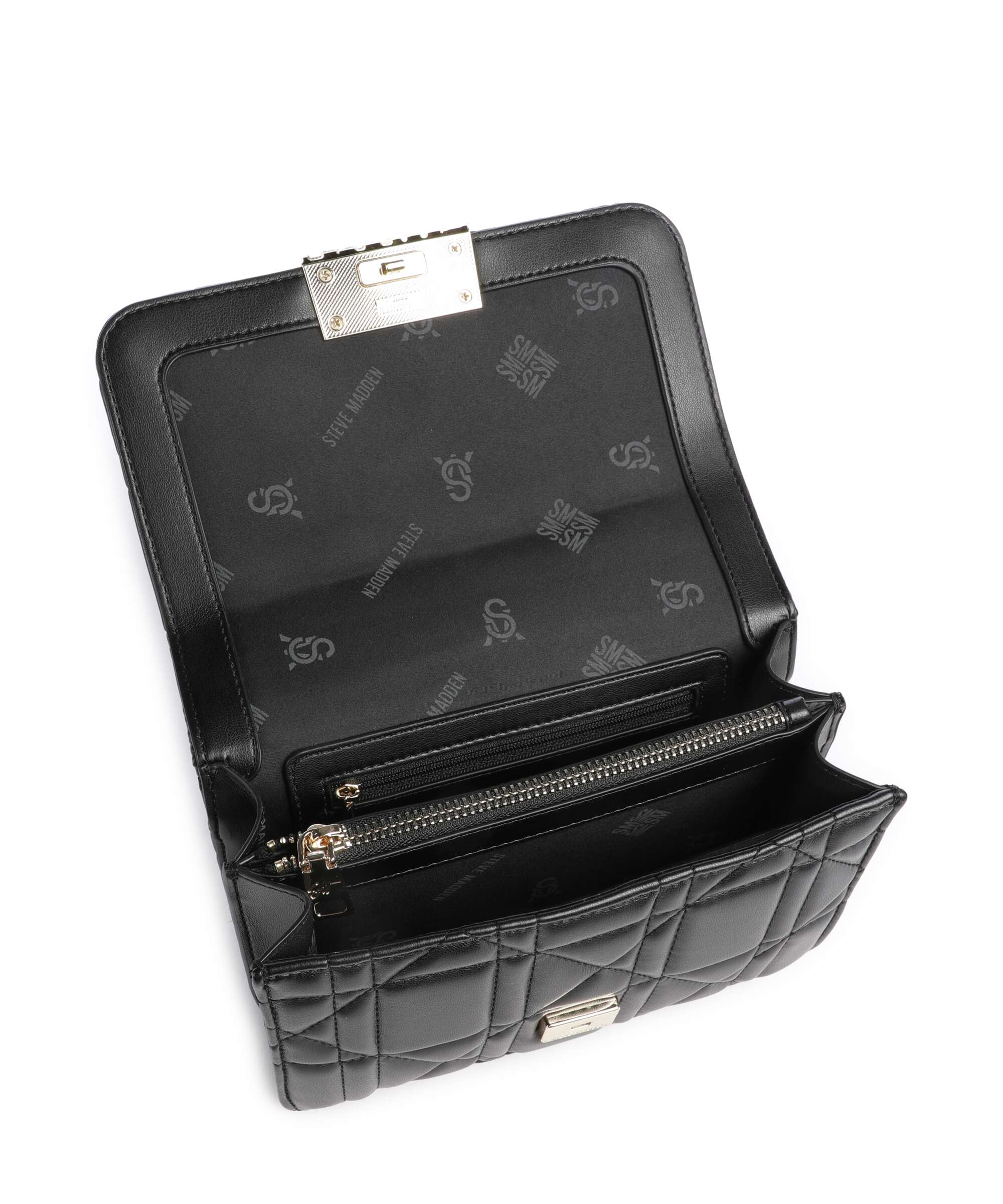 Steve Madden BELVIRA Shoulder bag black/gold